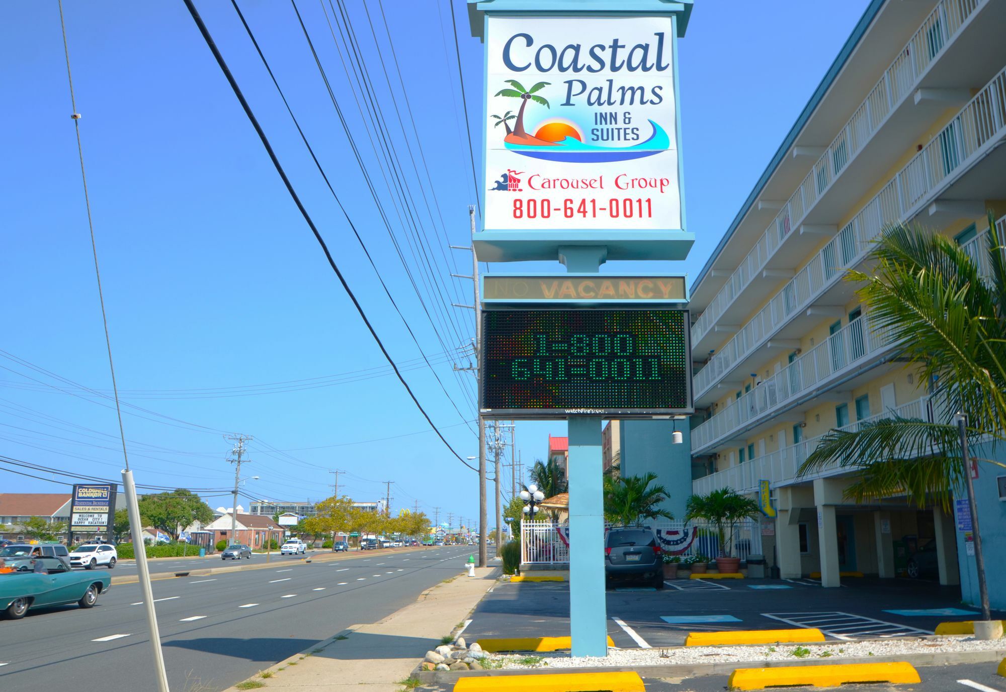 Coastal Palms Inn And Suites Ocean City Exterior photo